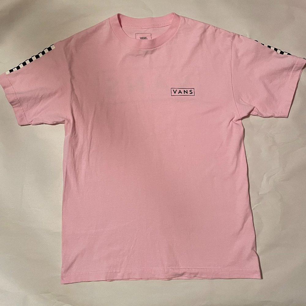 Vans Pink short sleeve t shirt